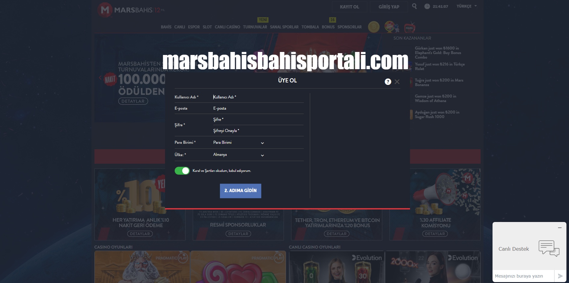 Marsbahis